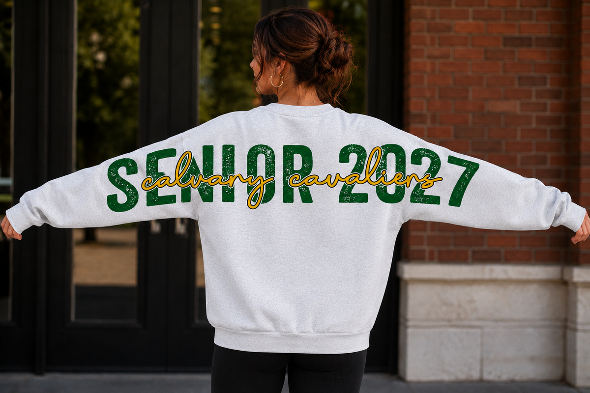 Senior 2027 Calvary Cavaliers Sweatshirt