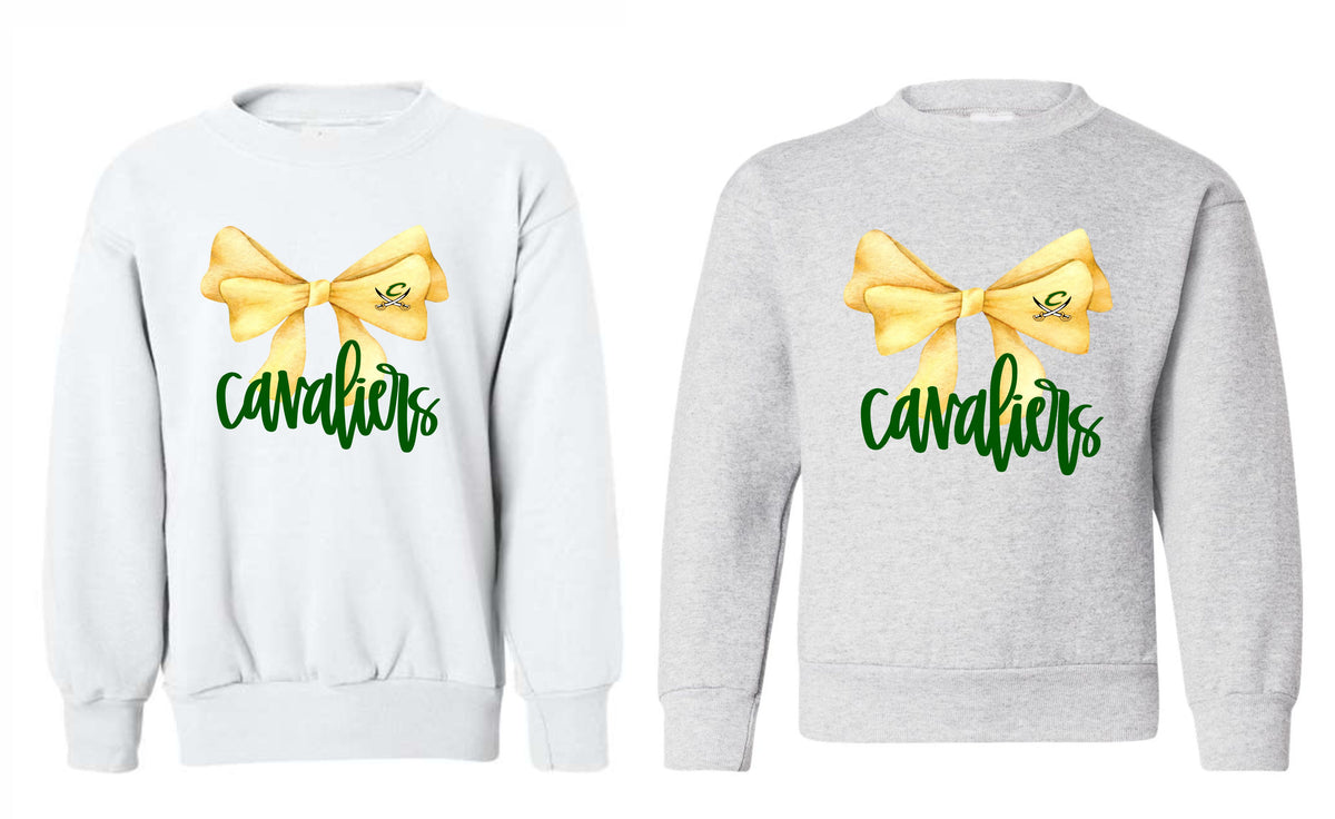 Youth Cavaliers Bow Sweatshirt