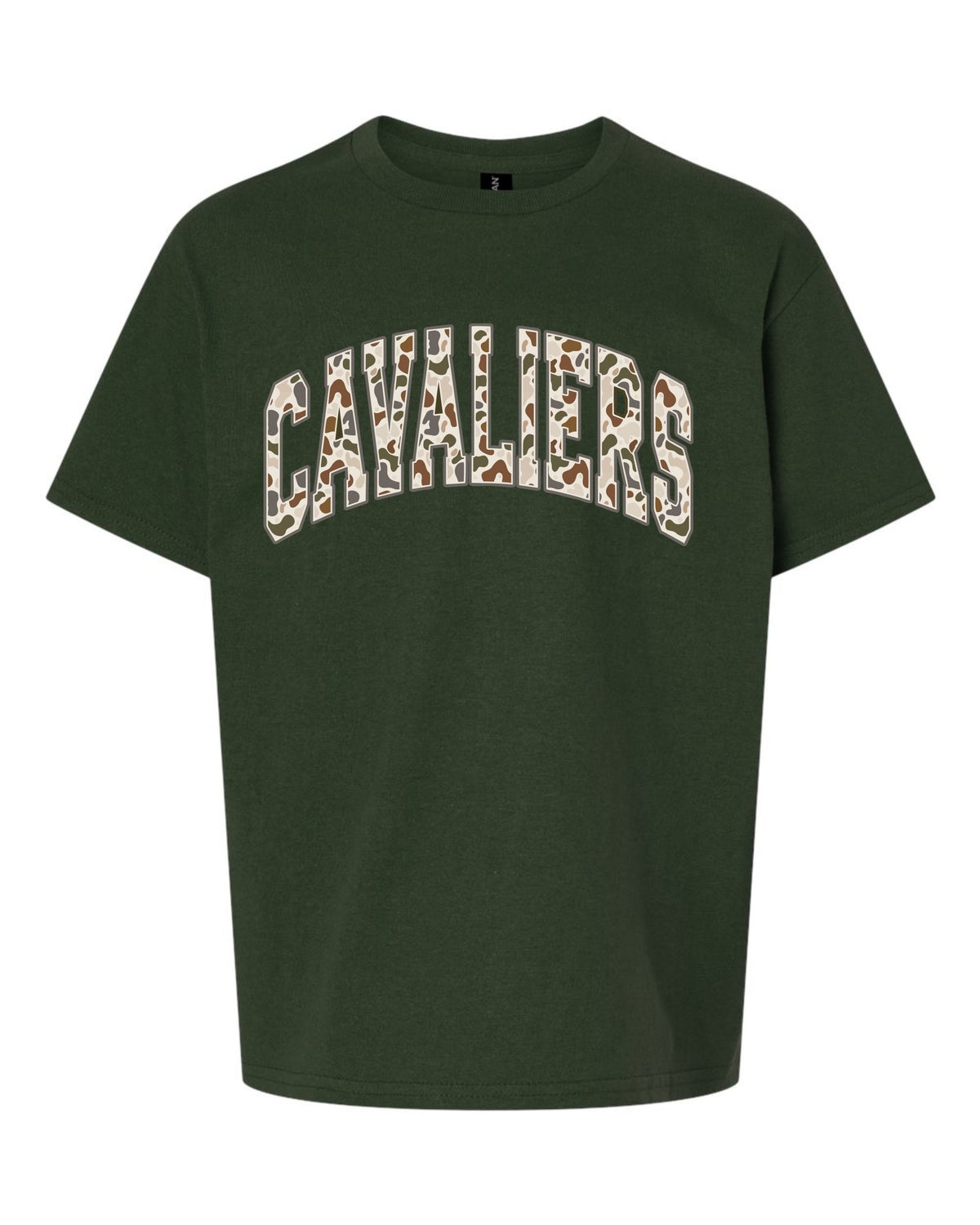 Youth Cavaliers Camo Cotton Shirt
