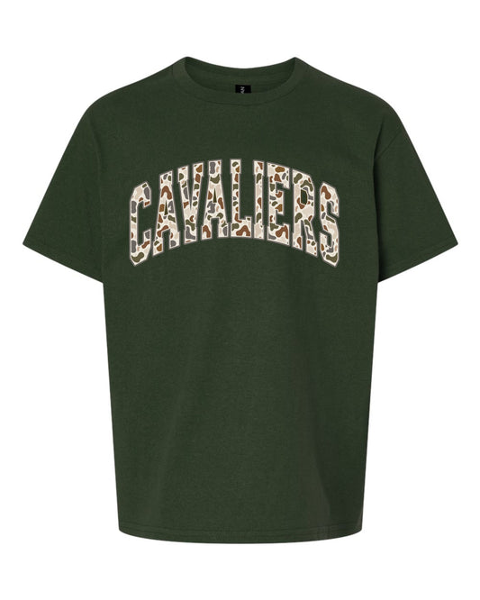Adult Cavaliers Camo Cotton Shirt