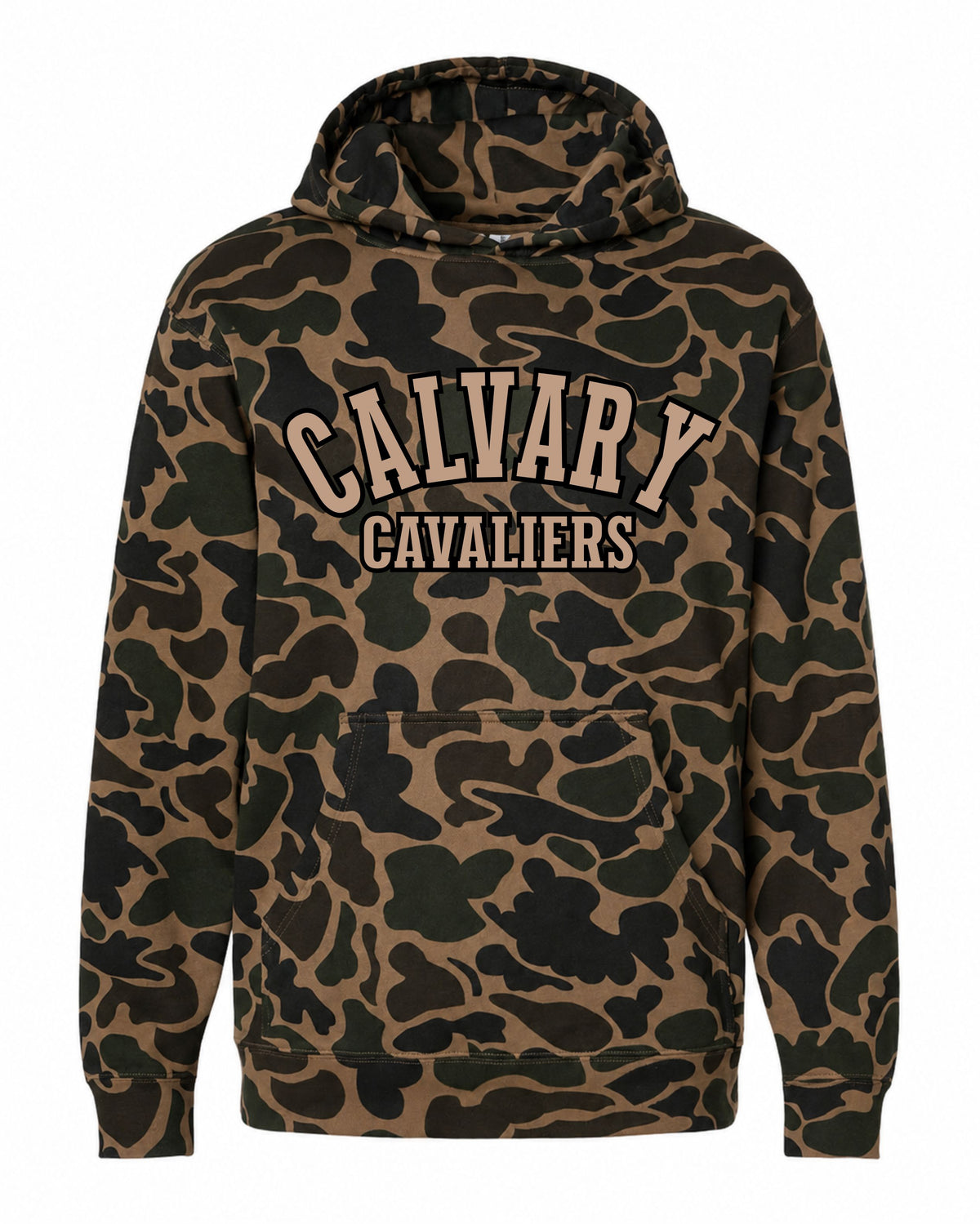 Calvary Cavaliers Camo Sweatshirt