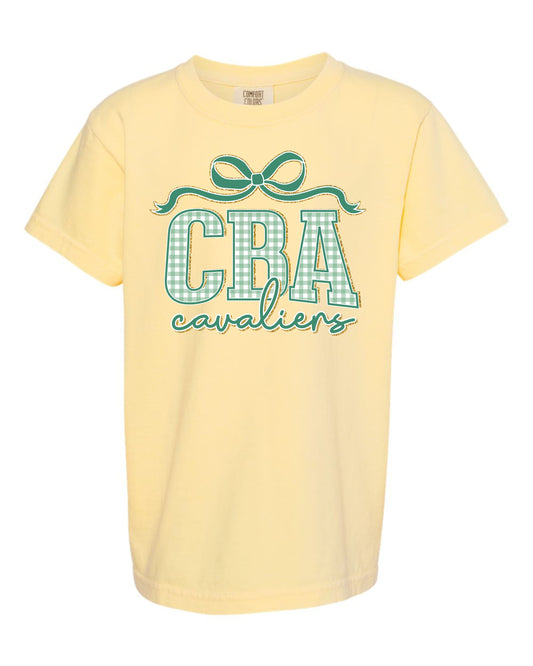 Youth CBA Cavaliers Gingham Print T-shirt