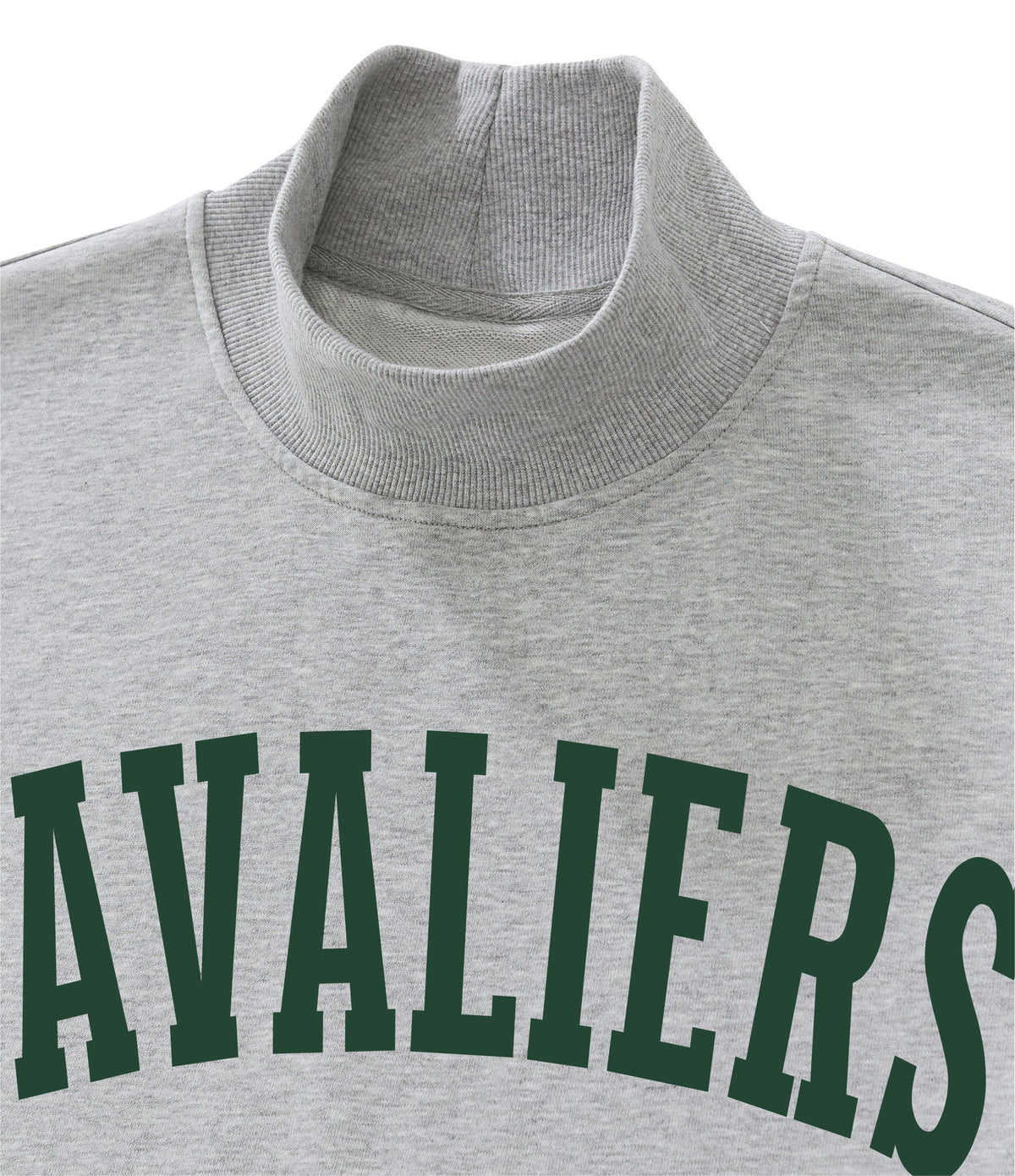 ADULT Cavaliers Crop Mock Neck Sweatshirt