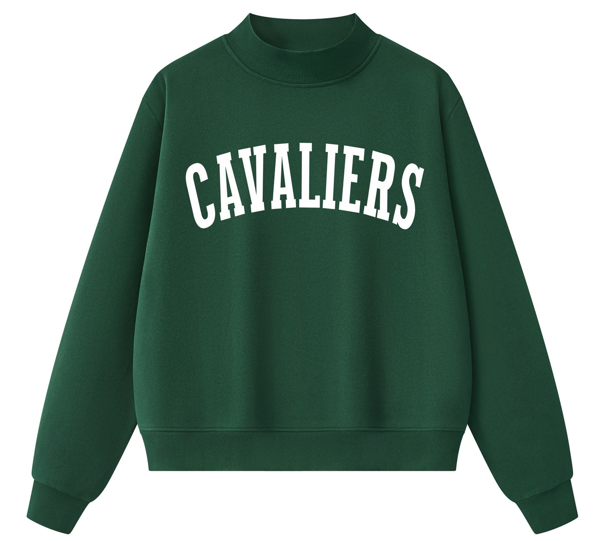 ADULT Cavaliers Mock Neck Sweatshirt and Shorts