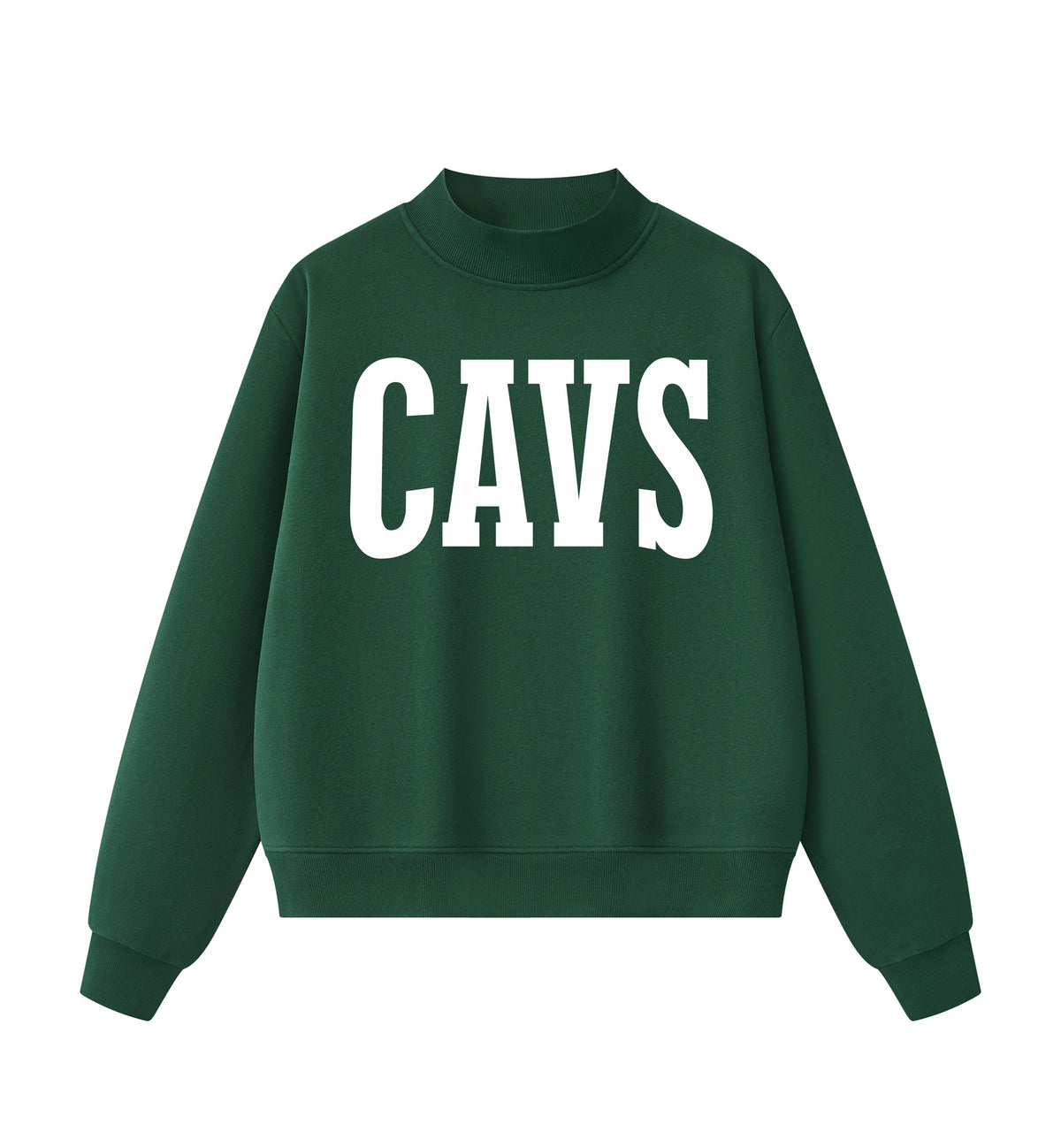 ADULT CAVS Mock Neck Sweatshirt and Shorts