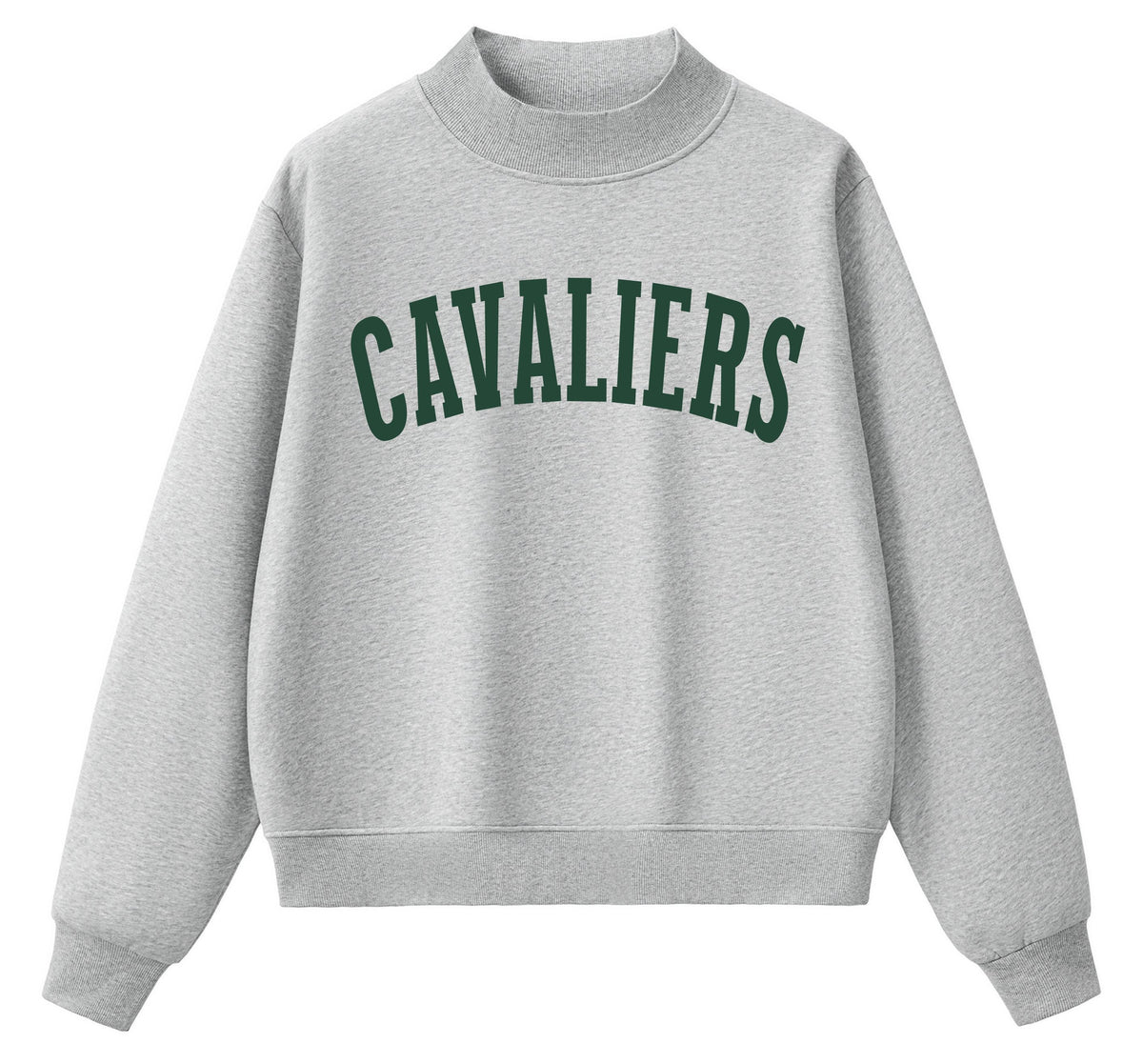 ADULT Cavaliers Mock Neck Sweatshirt and Shorts