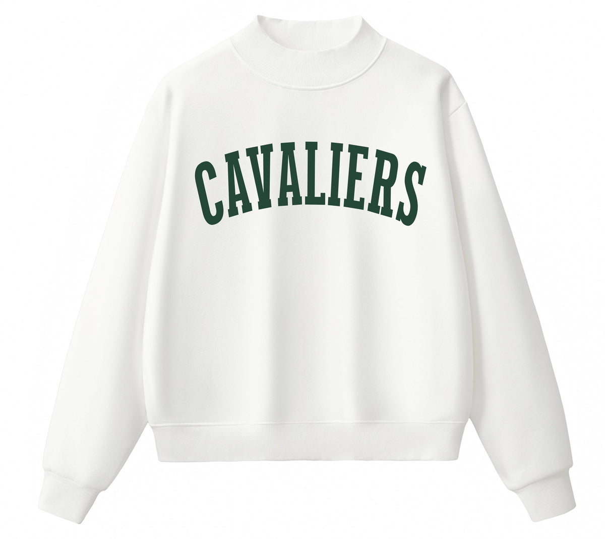 ADULT Cavaliers Mock Neck Sweatshirt and Shorts