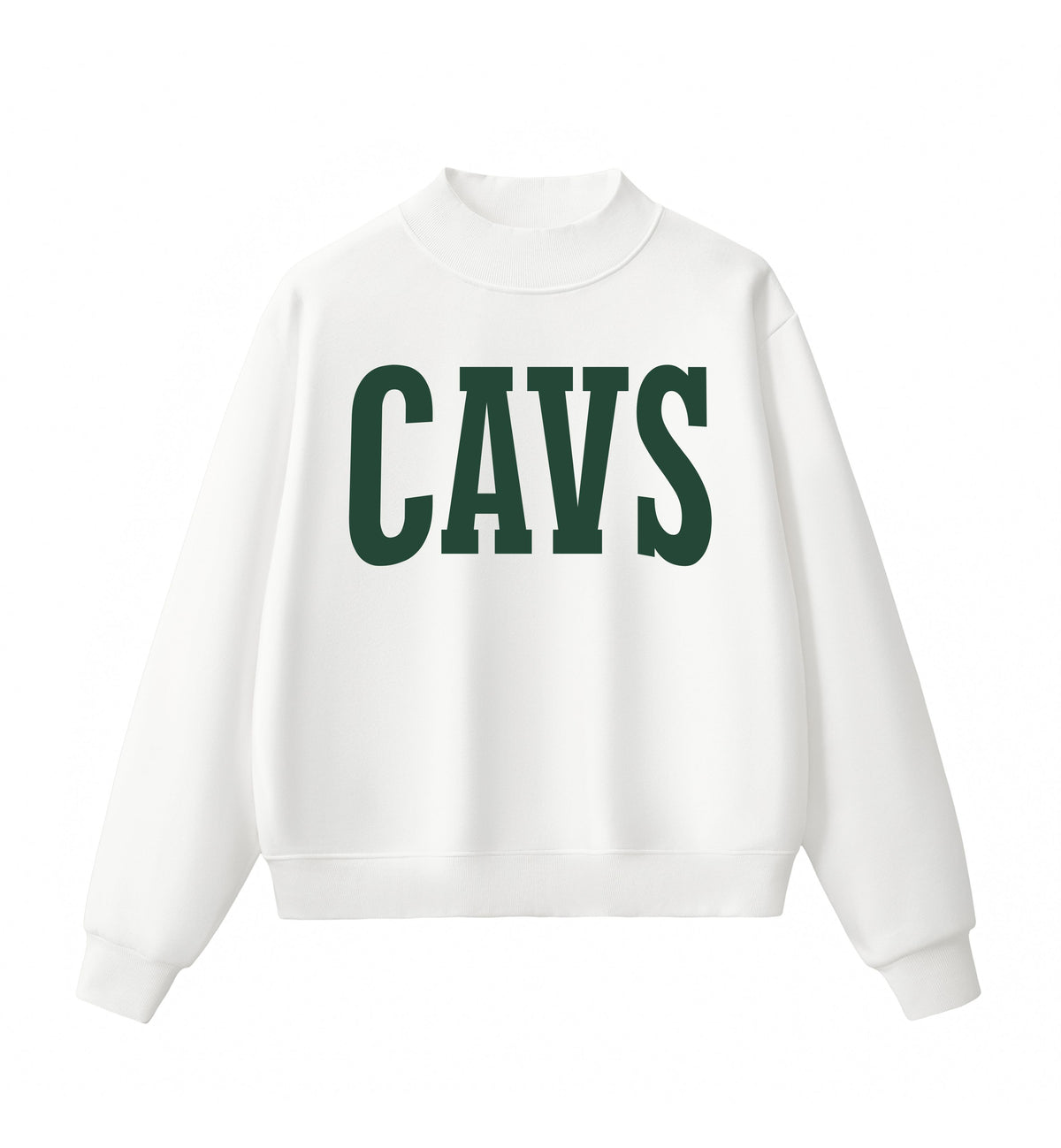 ADULT CAVS Mock Neck Sweatshirt and Shorts